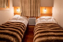 3-kamer apt. + cabine voor max. 6 pers. (huisnr. 306)